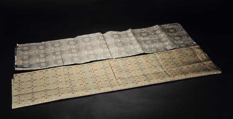 【宋錦二段】拍賣品_圖片_價格_鑒賞_印刷文物_雅昌藝術品拍賣網
